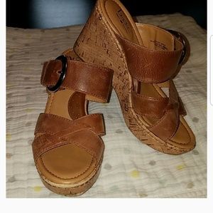 Brown sandals